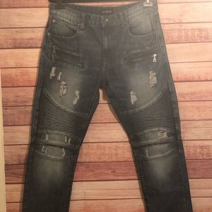 Denim Biker jeans